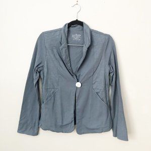 Neon buddha sweater blazer pearl button size small